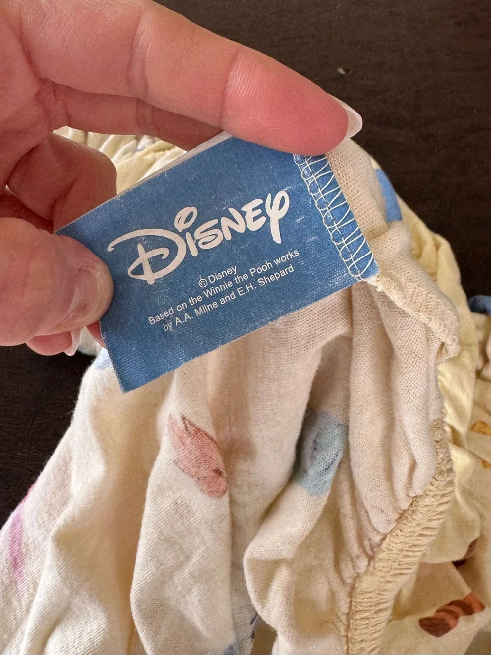 Vintage 2008 Y2K winnie the pooh fitted sheet crib newborn baby nursery cotton